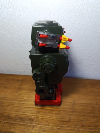 Space Robot Walking Action - Hong Kong Vintage