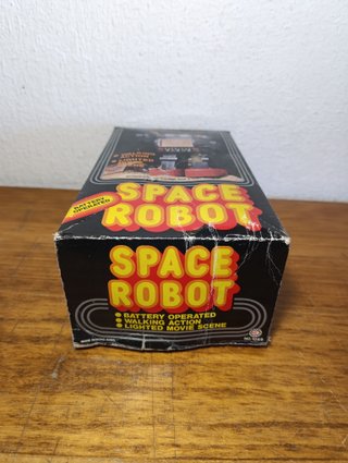 Space Robot Walking Action - Hong Kong Vintage