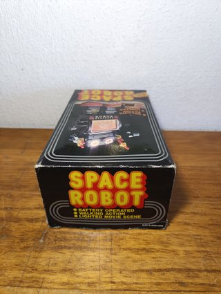 Space Robot Walking Action - Hong Kong Vintage