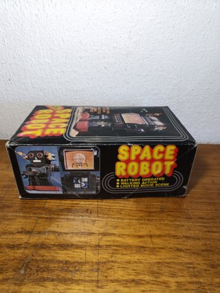 Space Robot Walking Action - Hong Kong Vintage