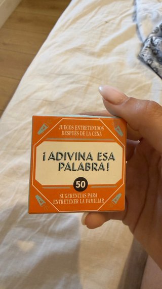 Juego de mesa ¡Adivina esa palabra!