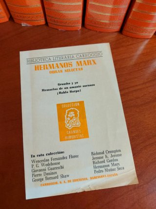 Colección Grandes Humoristas Carroggio, 1982.