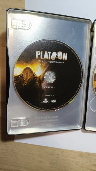 Platoon DVD Película Bélica Oliver Stone Español