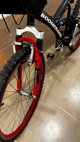 Bicicleta Boomerang V90 Pro Doble Suspensión