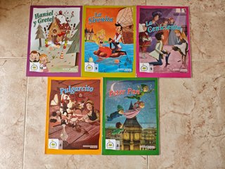Libro infantil "Pulgarcito" + CD