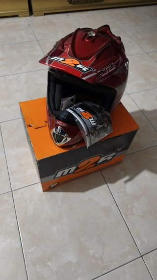 Casco M2R Speed Media Rojo