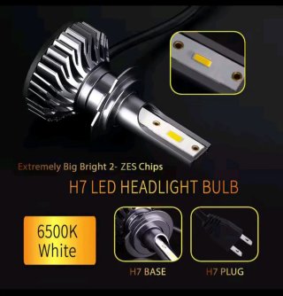 Bombillas LED H7 INFITARY