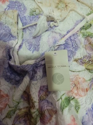 Vestido floral talla S