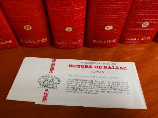 Honoré de Balzac, La Comedia Humana. 1ª edic, 1967