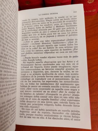 Honoré de Balzac, La Comedia Humana. 1ª edic, 1967