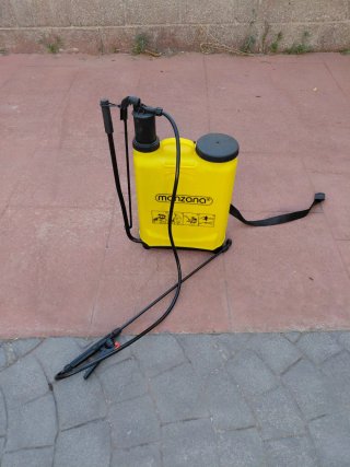 Fumigador Mochila Amarillo