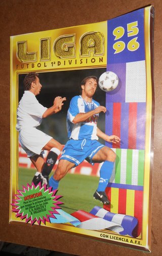 Álbum Liga Fútbol 95-96 Vacío
