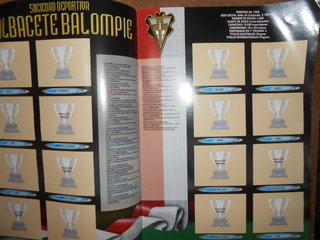 Álbum Liga Fútbol 95-96 Vacío