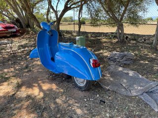 Vespa 150 Sprint Azul