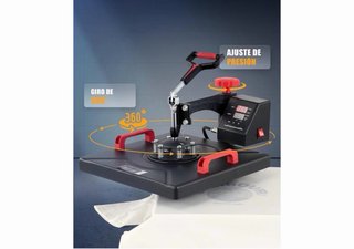 Prensa de Calor CREWORKS 8 en 1