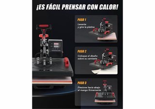 Prensa de Calor CREWORKS 8 en 1