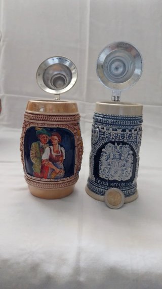 Jarras de cerveza coleccionables