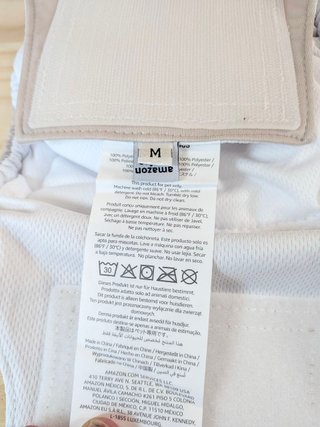 Pack 3 Pañales Lavables Perro Macho M 40-50cm