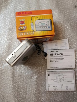 Walkman Aiwa HS-RX408 Reproductor Cassette Radio