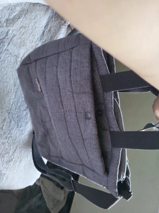 Bolso de bebé Peg Perego gris