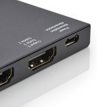 Splitter HDMI con Salida 1 en 2 Monitores Duales