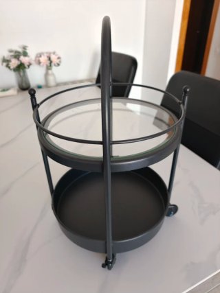 Carrito FRÖSJÖN IKEA Negro