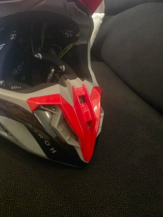 Casco Airoh Twist 3 King Rojo Brillo