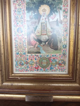 Cuadrito de la Virgen de Valvanera