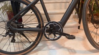 Bicicleta Eléctrica Urbana Negra
