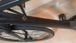 Bicicleta Eléctrica Urbana Negra