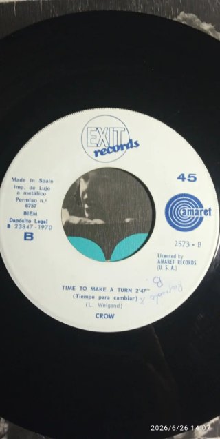 Disco vinilo 7 Crow - Colors