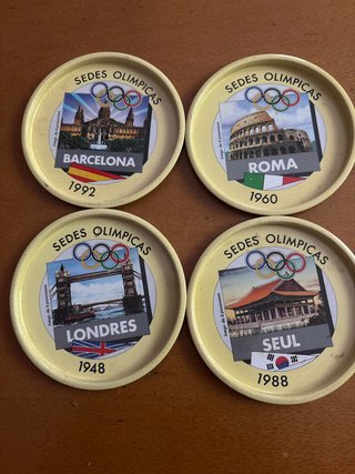 Posavasos Sedes Olímpicas (Juego de 4)
