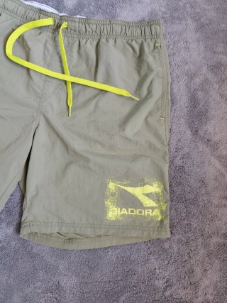 Costume Diadora Uomo XL Verde Militare Fluo Mare
