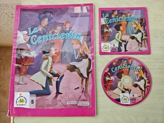 Lote 5 libros infantiles + CD