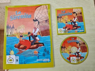 Lote 5 libros infantiles + CD