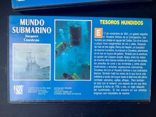 VHS Jacques Cousteau: Tiburones y Tesoros Hundidos