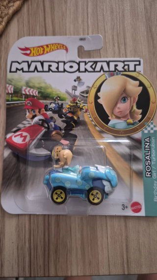 Hot Wheels Mario Kart Rosalina Turborubán