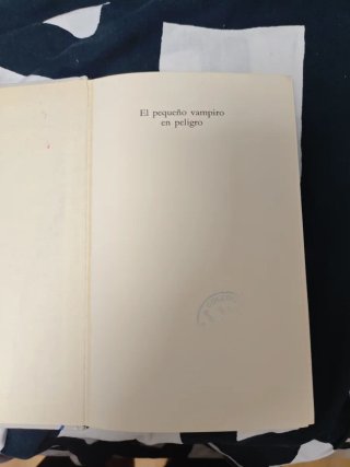 El pequeño vampiro en peligro