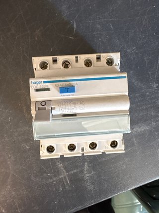 Diferencial Hager CDC 463M 63A 0.03A