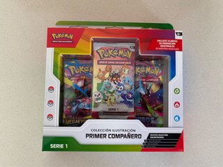 Pokemon Primer Compañero Serie 1 Sellado