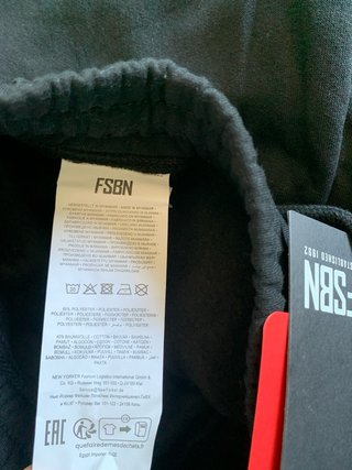 Pantalón de chándal FSBN negro
