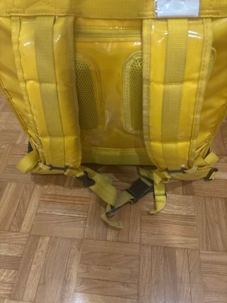 Mochila Glovo Amarilla