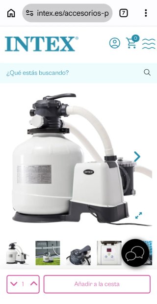 Depuradora Intex SX3200 Escalera Intex