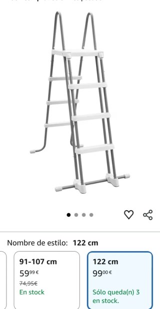 Depuradora Intex SX3200 Escalera Intex
