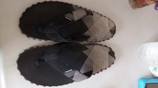 Sandalias Hombre Negras y grises