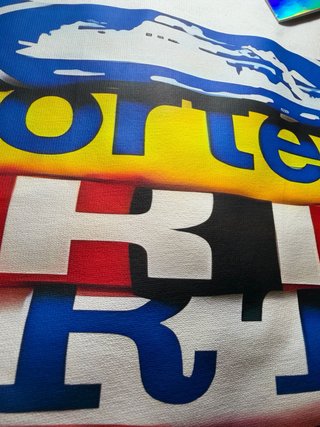 Camiseta Corteiz Blanca Logos
