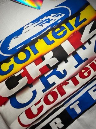 Camiseta Corteiz Blanca Logos