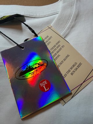 Camiseta Corteiz Blanca Logos