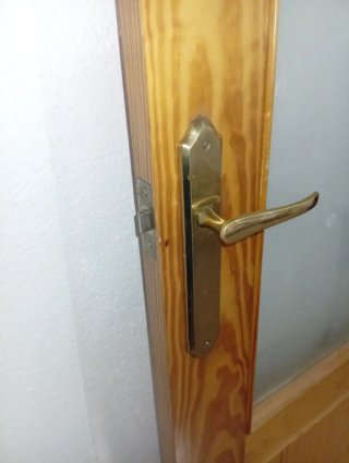 Hoja de puerta de madera 72 cm