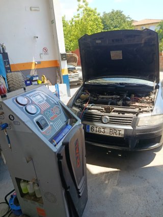 Se hacen vaciamientos de naves cocheras taller